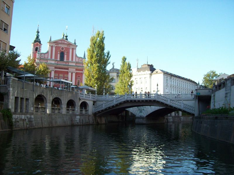 Tromostovje (triple bridge)